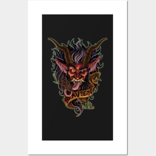 Krampus Posters and Art